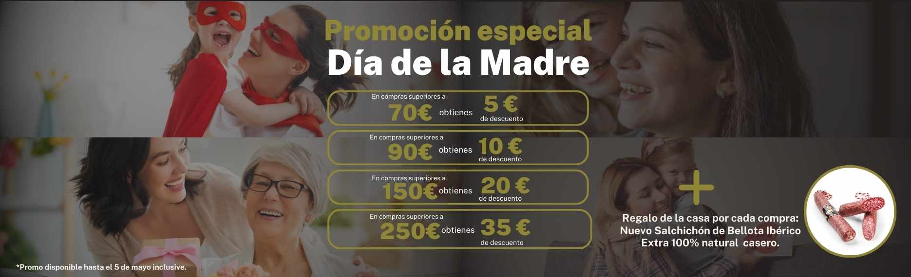 Promocion Jamones - Día de la Madre - Jamones Caballero_desktop